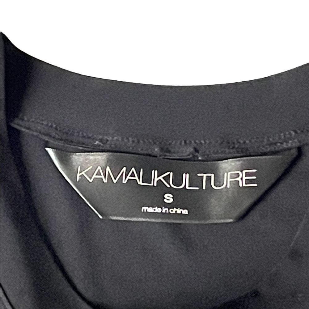 Norma Kamali Kamalikulture Black Minimalist Sleeveless Sheath Dress, Small - Picture 3 of 10